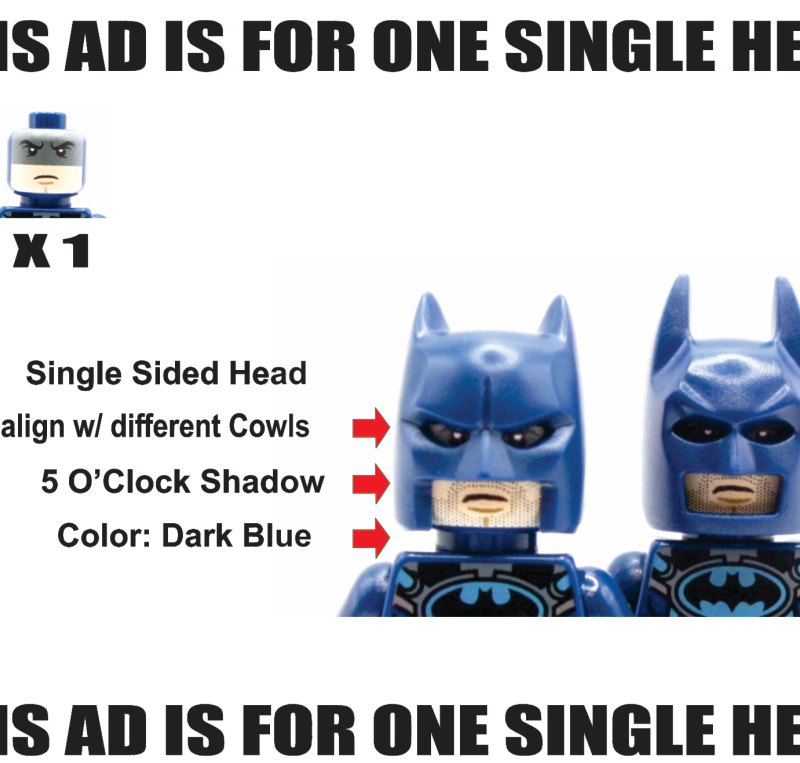 3000 Dark BLUE 5 O'clock Shadow