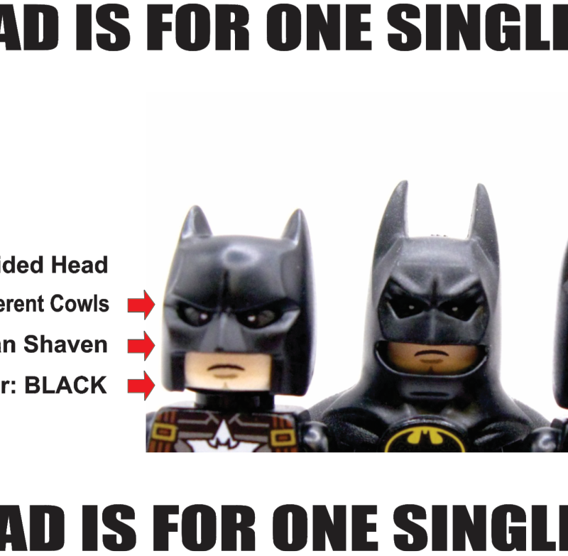 3000 Black clean Shaven